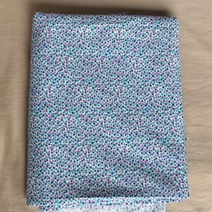 Vintage Colorful Polka Dot Fabric - over 3 yards!